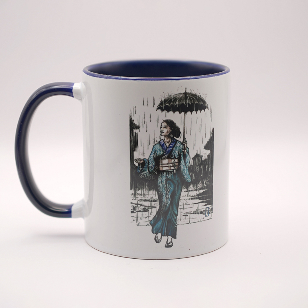 JAPAN CULTURE - KIMONO MUG