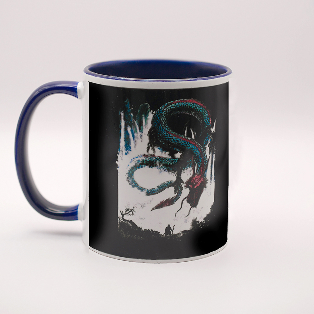 JAPAN CULTURE - DRAGON MUG